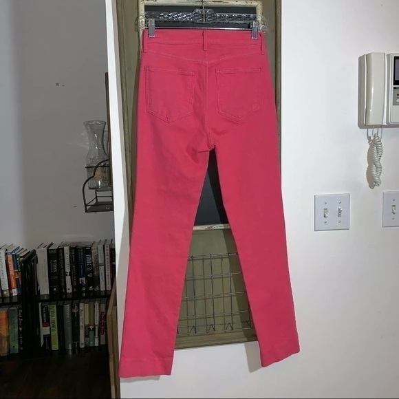 Rag & Bone Pink Ankle Cigarette Jeans Skinny Crop Stretch Denim Size 24 NWT - Picture 6 of 10